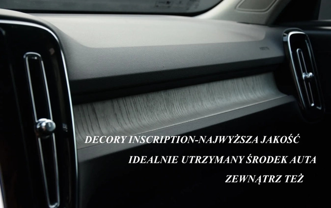 Volvo XC 40 cena 109900 przebieg: 139000, rok produkcji 2020 z Debrzno małe 742